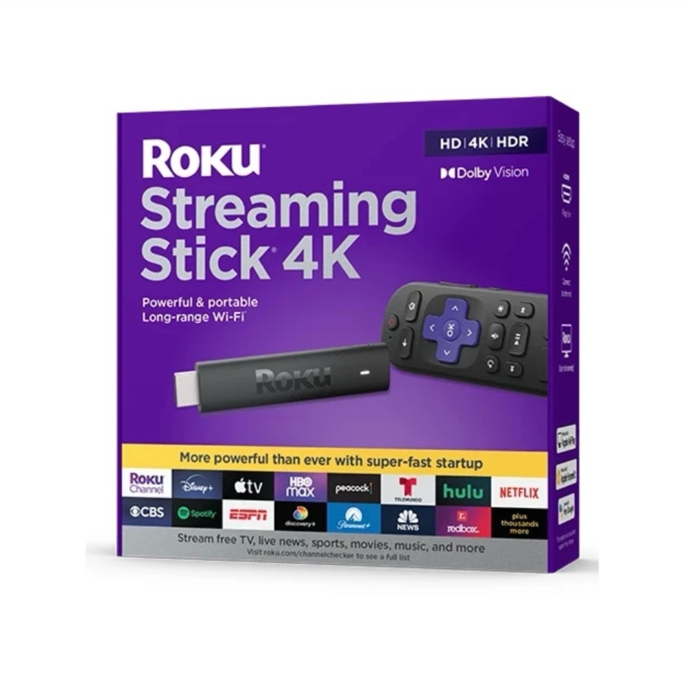 ROKU
Streaming Stick 4K